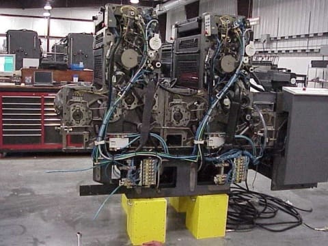 Offset press unit in our shop